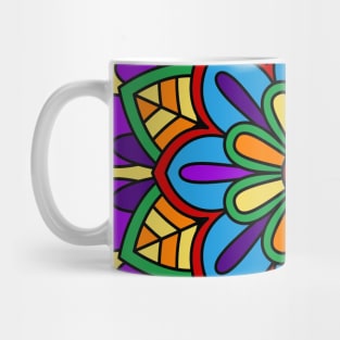 Rainbow mandala Mug